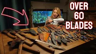 ⚡​Rapidly hot! 🔪 My knife collection: Everything that has a blade🔪 “Blank” tools😀​