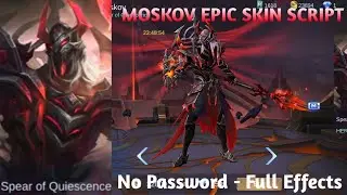 Moskov Epic Skin Script (Blood Spear)  - No Password