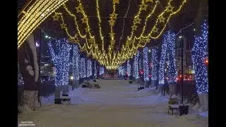 Новогодний город. Ночь тепла и света. Live#17