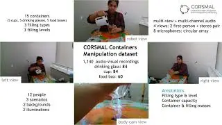 Audio-Visual Object Classification for Human-Robot Collaboration - Alessio Xompero