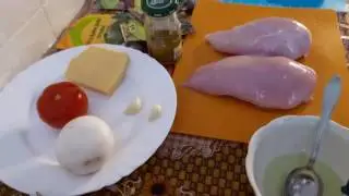 Куриное филе в духовке(гармошка)