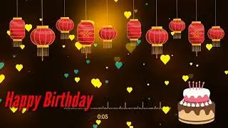 Happy birthday template