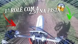 BRINCANDO NA PISTA COM A GALERA PELA 1º VEZ | E ANDANDO NA 230 PELA PRIMEIRA VEZ