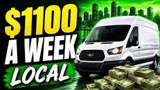 How I Make $1100.00 A Week Local Cargo Sprinter Van Business