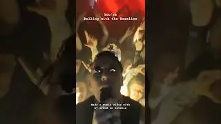 Made a music video with my crowd!