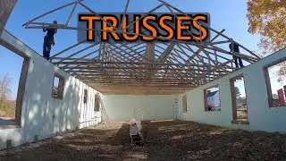 Installing trusses
