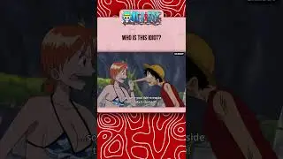 A kid calls Luffy idiot #luffy #nami #onepiece #shorts
