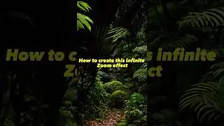 How to create infinite zoom effect | infinite zoom video editing 