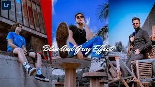 How To Edit blue&Gray Effect | Lightroom Tutorial || Free XMP File For Andriod Users 2020