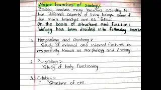 Class 11 || Introduction to biology || Zoology || Complete Handwritten Notes