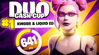 TOP 1 NA OPEN CASH CUP DUO! 6 WINS SEGUIDAS 🔥 Ft. Liquid Ed