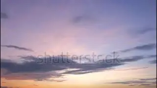 Timelapse Of Beautiful Sky Clouds | Landscape | Shutterstock | Part-15