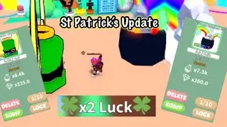 I GOT ALL NEW SECRETS FROM ST PATRICK'S EGG ULTIMATE RAINBOW POT AND TOPHAT in Science Simulator