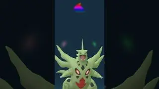 Mega tyranitar evolution Pokémon go #shorts