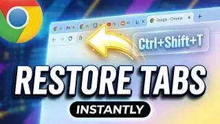 How to Restore Closed Tabs in Google Chrome (2026) — Quick & Easy
