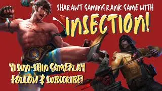PINAG SISIPA SA MUKHA! | RANK GAME WITH INSECTION! | YSS BEST BUILD & EMBLEM| YSS GAMEPLAY | MLBB