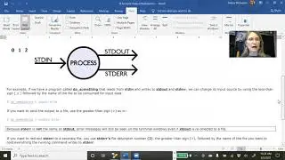 "Introduction to Linux", File I/O and Stream Re-direction