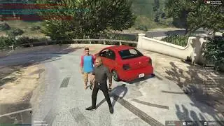 Grand Theft Auto V  Охранник и Армянские Арестанты