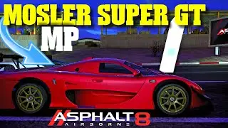 Asphalt 8 Airborne: NEW BUFFED KING! Mosler Super GT Multiplayer after update 62