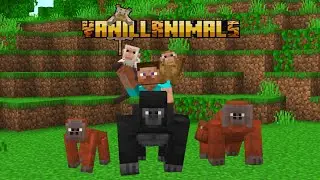 VanillAnimals (preview) || Addon MCPE