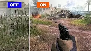 Call of Duty 4 ReShade ON/OFF Graphics Comparison