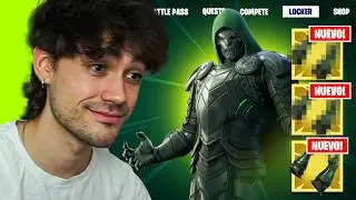 ME PASO FORTNITE con PODERES DE DOOM!