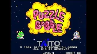 NEO GEO AES - Puzzle Bobble Demo Play - Scoremaster 2022