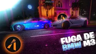 GTA FIVEM: TREINANDO FUGA PG DE BMW M3 VS CORVETTE
