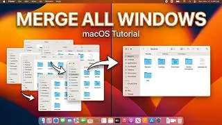 from windows to apple tutorial | how to merge all opened windows on mac | macos tutorial | mac tips