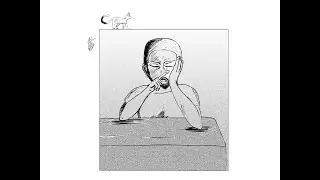 Manga drawing (meal time)