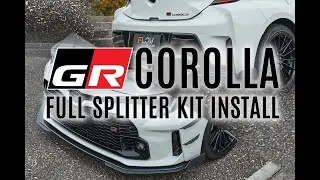 GR Corolla Full Kit install