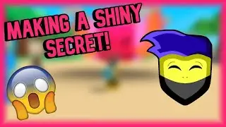 MAKING A SUPER RARE SHINY SECRET! Bubble gum simulator ROBLOX