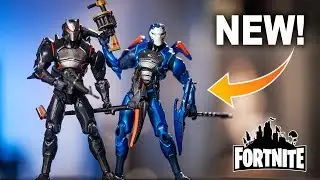 FORTNITE Carbide and Omega McFarlane Toys Action Figure Review