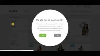Module Prestashop - Age control, Adult content, Age Verification