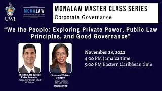 We the People: Exploring Private Power, Public Law Principles, and Good Governance