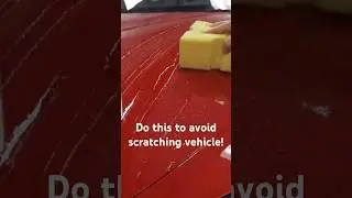 #1 tip for Rinseless Wash to avoid scratching paint 