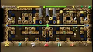 Diggy`s Adventure. Египет. Конюшни небесной колесницы.
