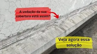Adeus goteiras! Manutenção de calha com o Selante MS 435 Telhado