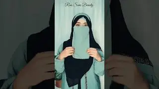 Nice And Easy Hijab Tutorial With Abaya #shorts