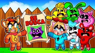 CATNAP ESTA PERDIDO EN MINECRAFT! 😭 ¿QUE LE PASO A CATNAP? | SRGATO X FLOR con los SMILING CRITTERS