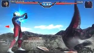 Ultraman Fighting Evolution 3 Story Mode Pt2 Tiga Rage fail
