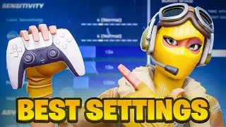 *NEW* Best Controller Settings + Sensitivity For Fortnite Chapter 7! (PS4/PS5/XBOX/PC)
