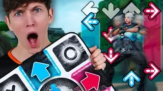 Can A VALORANT Pro Win Using A Dance Mat?