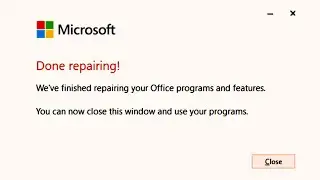 [TooL] - How To Repair Microsoft Office