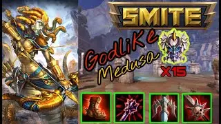 SMITE ARENA 2021 | GODLIKE MEDUSA | HIGH DAMAGE BUILD INSANE 😱