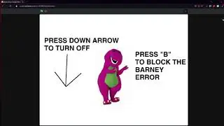 What am i doing with my life? | Exetior Plays: Barney Error Scratch Edition