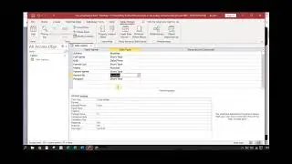 Microsoft Access Lesson 1