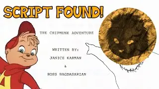 I Bought the Script for The Chipmunk Adventure! (2,000 Subscriber Special)