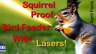 Squirrel proof bird feeder with lasers – Let’s have fun this April 1 - Failure