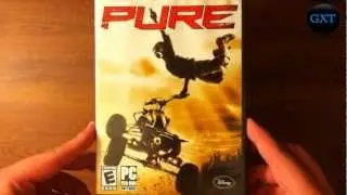 PURE 2008 Video Game Unboxing-Overview HD 720P